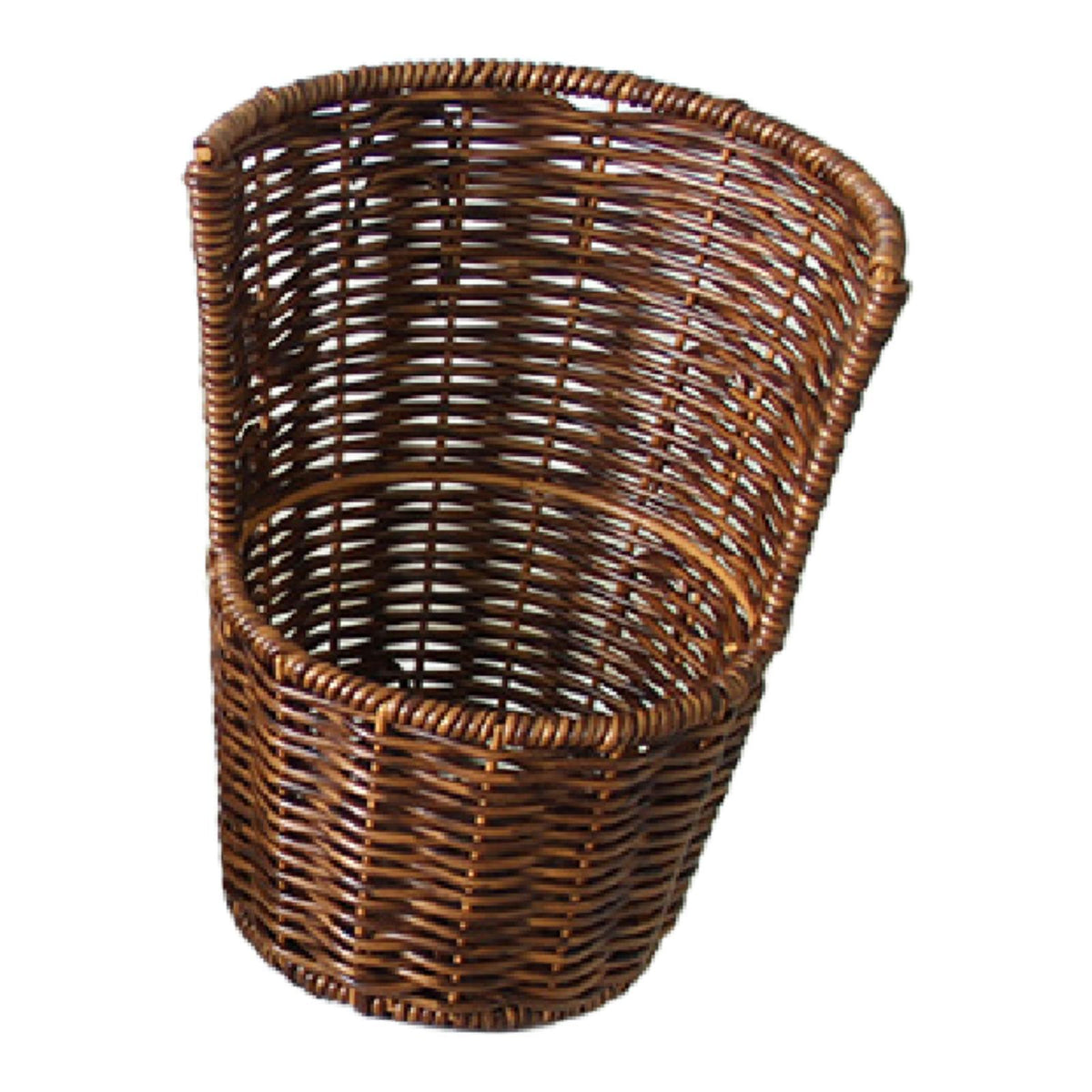 Maxbell Imitation Rattan Storage Basket Decor Bread Basket for Outdoor Bar Vegetable