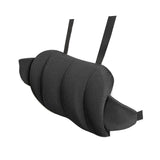 Maxbell Car Seat Waist Support Pillow Soft Waist Support Pillow for Travel Bed black