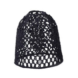 Maxbell Rope Woven Lampshade Table Lamp Lampshade for Bedside Lamp Desk Lamp Kitchen Black L