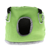 Maxbell Bird Parrot Lovebird Eclectus Macaw Cage Hanging Cozy Hammock Bed M - Aladdin Shoppers