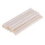 Maxbell 40 Pieces 4 Sizes Balsa Wood Unfinished Wood Round Stick Dowel Rod DIY Craft
