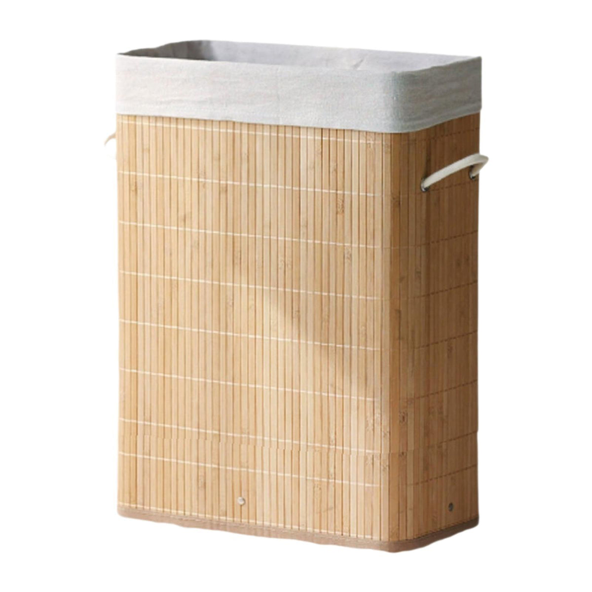 Maxbell Bamboo Laundry Storage Basket Foldable Container for Bedroom Home Apartments