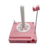 Maxbell Yarn Holder Practical for Knit Crocheting Crochet Gift Accessories Organizer Pink