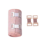 Maxbell 3xBreathable Cotton Elastic Compression Bandage Wrap with Hook Loop Closure 7.5 cm