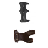 Maxbell Cow Leather Archery Shooting Glove & 3 Strap Arm Guard