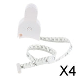Maxbell 4xBody Tape Measure, Waist Tape Measure, Body Fat Measuring Tape Push Button