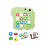 Maxbell Color and Shapes Puzzles Brain Teaser Color Sensory for Kids Boys Girls