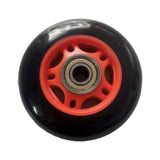 Maxbell Rowing Machine Seat Wheel Easy Installation Sturdy 3 inch in Dia Replacement Red