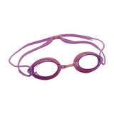 Maxbell Silicone Swimming Goggles Portable Eyewear for Adults Water Sports Men Women Violet Pink