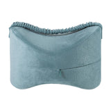 Maxbell Knee Foam Support Pillow Leg Positioner Cushion for Nerves Hip Side Sleeping Blue