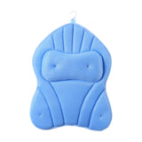 Maxbell Bathtub Pillow Headrest Pool Machine Washable Breathable Bathing Bath Pillow Blue