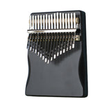 Maxbell 17 Key Mini Finger Piano Small Compact Music Instrument for Kids Adults Gift black