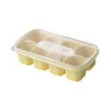Maxbell Ice Cube Tray Freezer Ice Cubes Compartment for Juice Summer Beverage Coffee Yellow