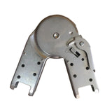 Maxbell Attic Ladder Hasp Hinge Joint Connector for Home, Job Site 0-180° Adjustable 55x20mm interface