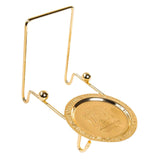 Maxbell Cup Saucers Display Stand Coffee Cup Display Rack for Home Saucers Coffee Bar Gold