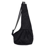Maxbell Maxbell Cute Pet Dog Cat Puppy Sling Single-Shoulder Bag Carrier Holder Tote Black L
