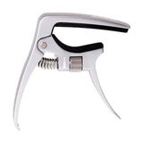 Maxbell Guitar Capo Easy to Use Professional for Six String Electric Guitar Acoustic Argent
