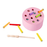 Maxbell Magnetic Worm Catch Game Fine Motor Skills Color Cognitive