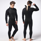 Maxbell Maxbell 3mm Mens Full Wetsuits with Zipper Dive Scuba Diving Jump Surf Warm Suit S