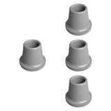 Maxbell 4x Replacement Feet for Shower Chair Bath Seat Sturdy for Tub Transfer Bench 2.5cm