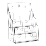Maxbell Clear Display Stand Organizer Sign Reception Meeting Acrylic Brochure Holder 23.5cmx17cmx33cm