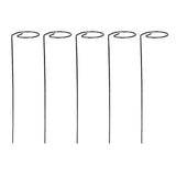 Maxbell Climbing Plant Stakes Rack Reusable Tomato Twist Stakes for Lawn Yard Indoor Straight 5pcs