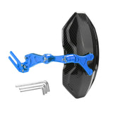 Maxbell Generic Motorcycle Rear Mudguard Alloy Simple Installation Splash Plate Blue