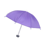 Maxbell 10.6inch DSLR Camera Hot Shoe Umbrella Accessory Lightweight Shade Protector Purple