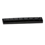 Maxbell 8 String Guitar Nut Replacement for Luthier Music Instrument Accessory Black