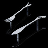 Maxbell Creative Fork/Knife Kitchen Cabinet Cupboard Wardrobe Pull Handle Knob 2Pcs