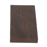 Maxbell Ebony Lumber Wood Timber Handle Plate Music Instruments DIY Tool Ebony Blank 12cmx6cmx1cm