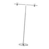 Maxbell Metal Banner Holder Stainless Steel Poster Display Holder for Outdoor Indoor
