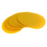 Maxbell 12 Pieces Durable PVC Sports Spot Markers for Training and Drills Yellow - Aladdin Shoppers