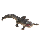 Maxbell Maxbell Kids Story Telling Animal Figure Showcase Display Model Educational Toy - Small Crocodile