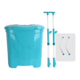 Maxbell Backpack Carrying Granular Fertilizer Spreader Manual Fertilizing Tool Style A
