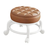Maxbell 360° Rotating Low Roller Seat Stool Low Noise for Kitchen Barber Shop Office coffee