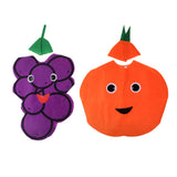Maxbell Kids One Piece Grape Orange Costume Non-woven Fabric Fruit Party Fancy Dress