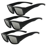 Maxbell Sun Observation Glasses Durable for Sun Viewing Eyewear Sun Viewing Glasses Box Package 3pcs