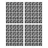 Maxbell 4x120 Pieces Keyboard Switch Pads Parts Universal for Hot Swappable Keyboard Style B PE