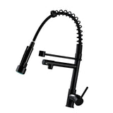 Maxbell Kitchen Faucet Supplies Classical Decor Mixer Tap for Home Farmhouse Laundry Black