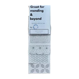 Maxbell Visible Mending Transfer Sashiko Stencil Drawing Line Stencil for Embroidery Style B