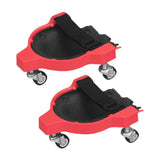 Maxbell 2x Rolling Knee Creeper Pads Practical with Castors for Worker Painting Home