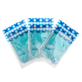 Maxbell Maxbell 3 Pieces Bath Glove Shower Towel Mitt Back Body Scrub Exfoliating  Blue