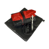 Maxbell Drawstring Fishing Net Foldable Lightweight Mesh Net for Crayfish Small Fish Net Ground Nail Bag