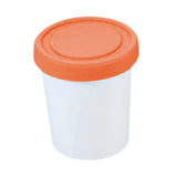 Maxbell Maxbell Ice Cream Pint Cup Dessert Container for Desserts Homemade Ice Cream Yoghurt M orange