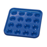 Maxbell Durable Plastic Snooker or Pool Ball Tray Holds 16 Balls Blue - Aladdin Shoppers