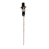 Maxbell Halloween Staff Prop Themed Party Decoration Multipurpose Light up Cane Prop Top Hat Clown