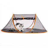 Maxbell Maxbell Dog Tent House with Storage Pouch Pet Enclosure for Park Deck Outdoor Indoor yellow