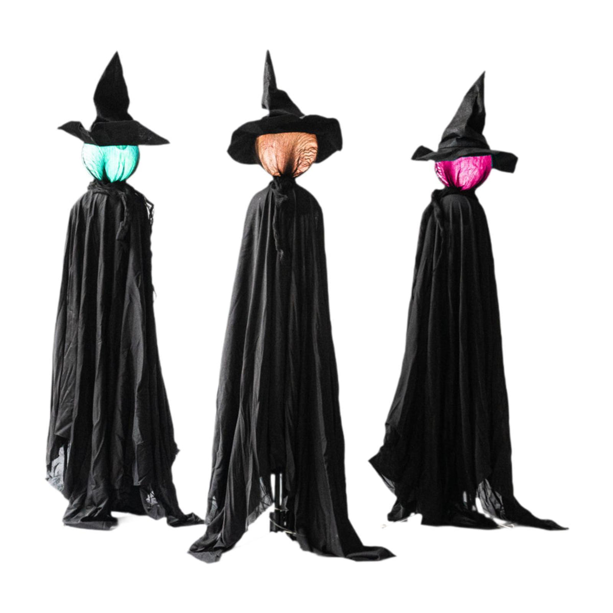 Maxbell 3Pcs Simulation Wizard Lamp Haunted House Horror Halloween Witch Ghost