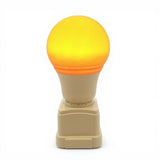 Light-emitting diode mood light, remote control, color changing, dimmable, bedroom decor Orange 7W